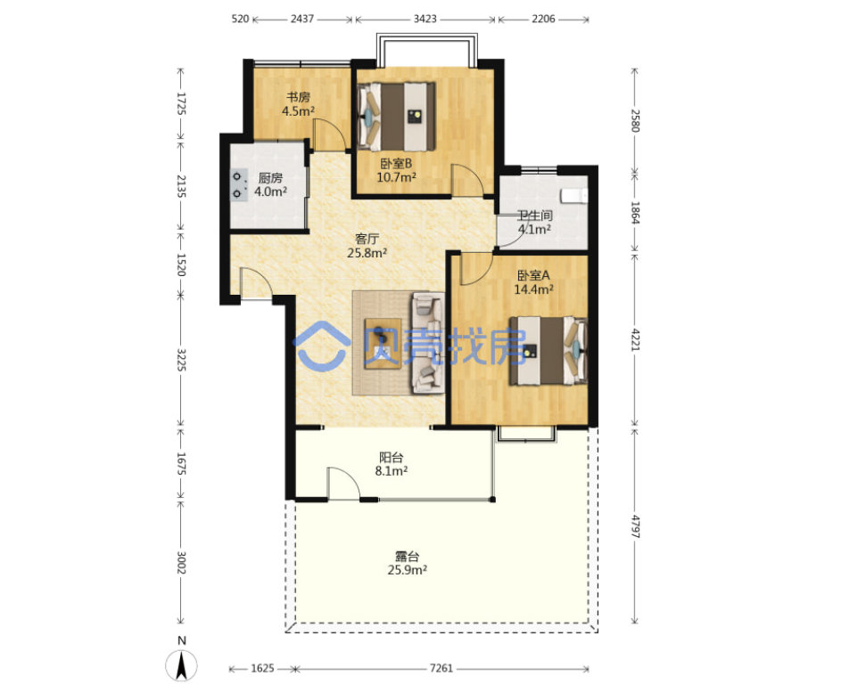 恭喜吳叔42萬拍下四方錦城92平法拍房一套，附贈40平大露臺，撿漏超過五十萬，恭喜恭喜。